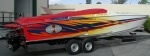 Stolen boat 2001 Cigarette Top Gun